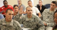 Transitioning from Military Service to Education: Support for Veterans