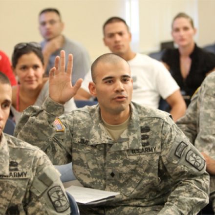 Transitioning from Military Service to Education: Support for Veterans